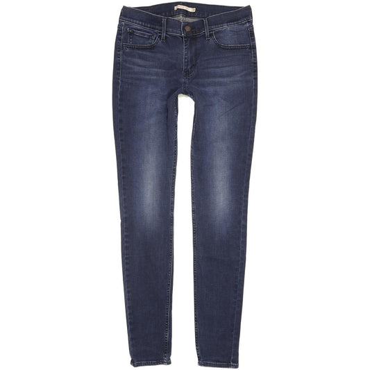 Diesel 710 Super Women Blue Skinny Slim Stretch Jeans W30 L32