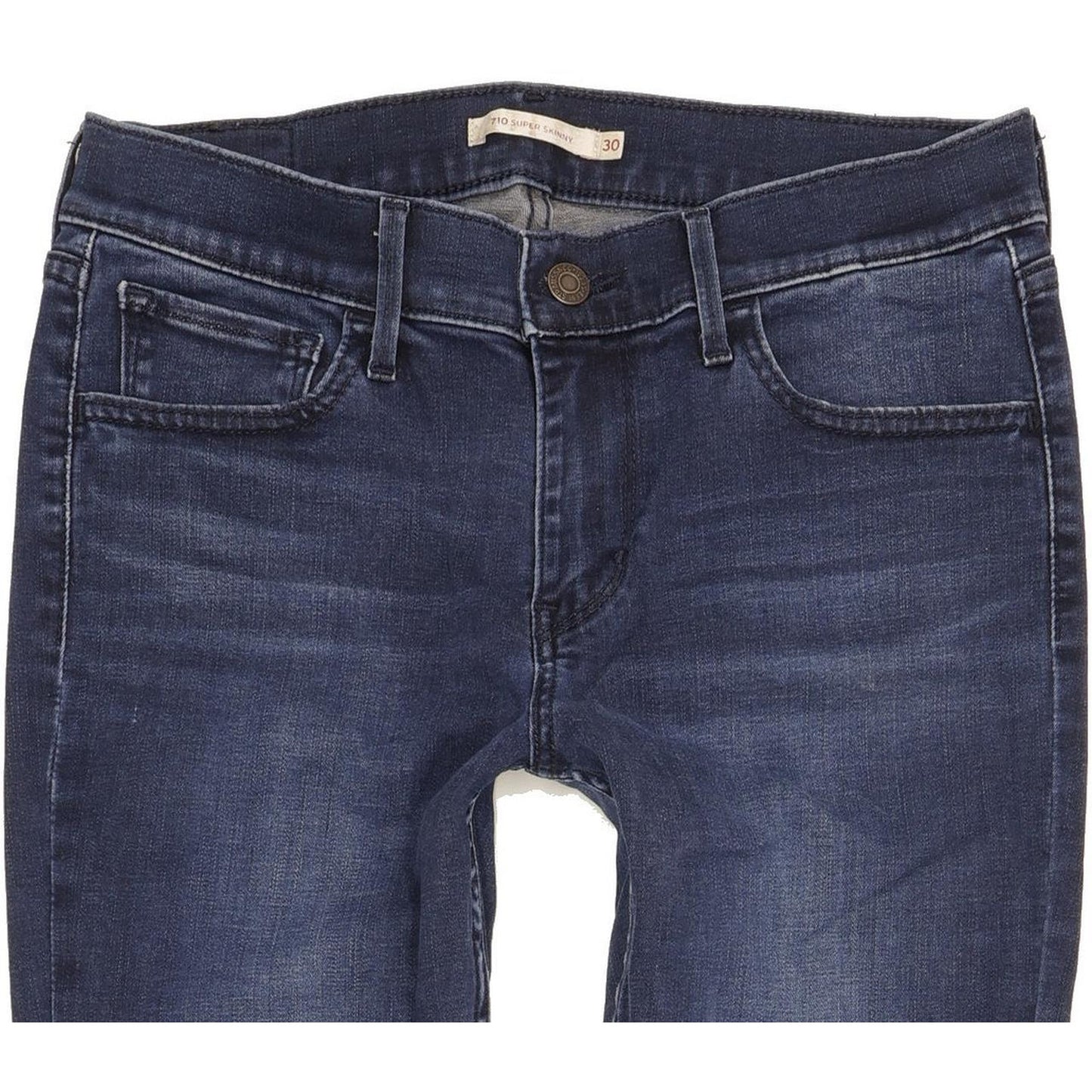 Diesel 710 Super Women Blue Skinny Slim Stretch Jeans W30 L32