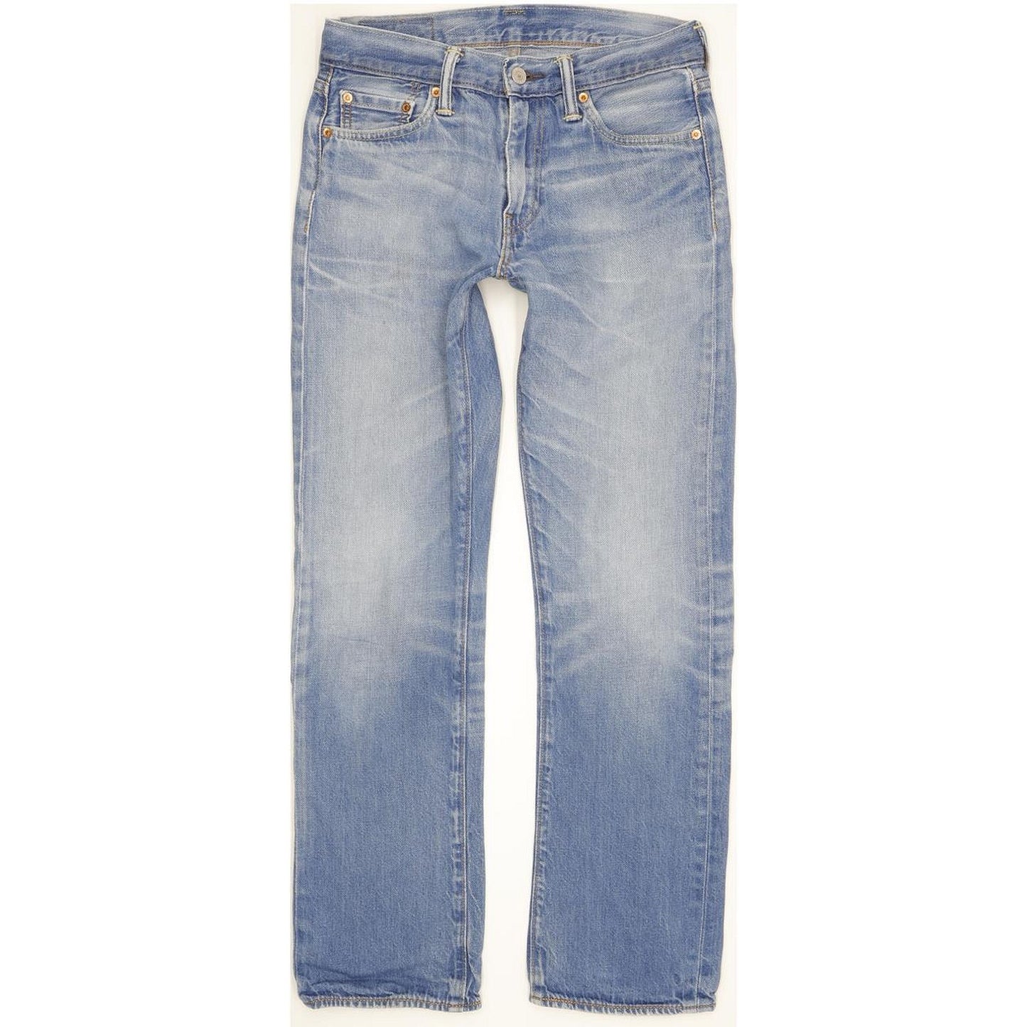 Levi's 504 Men Blue Straight Regular Jeans W30 L30