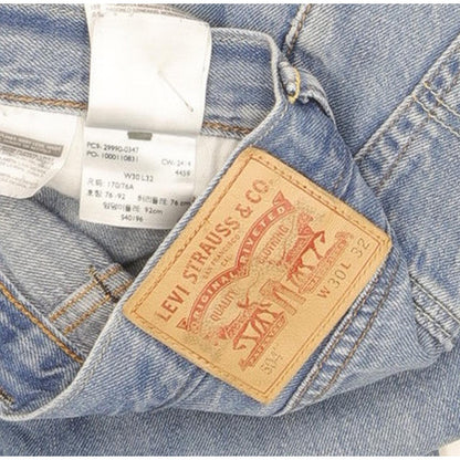 Levi's 504 Men Blue Straight Regular Jeans W30 L30