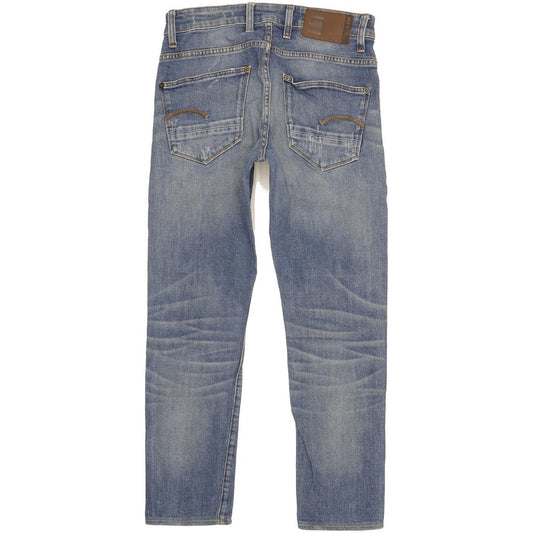 G-Star Revend Men Blue Skinny Slim Stretch Jeans W29 L26