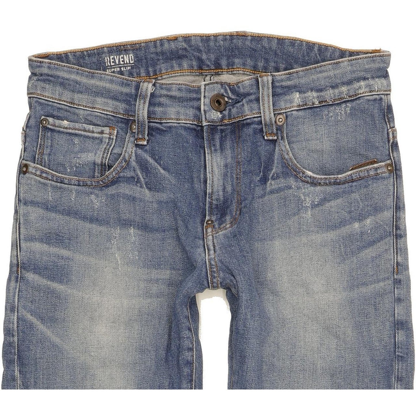 G-Star Revend Men Blue Skinny Slim Stretch Jeans W29 L26