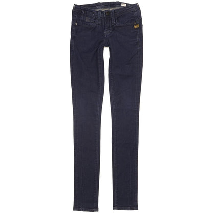 G-Star Elect Women Navy Skinny Slim Stretch Leggings W25 L32