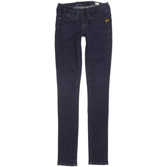 G-Star Elect Women Navy Skinny Slim Stretch Leggings W25 L32