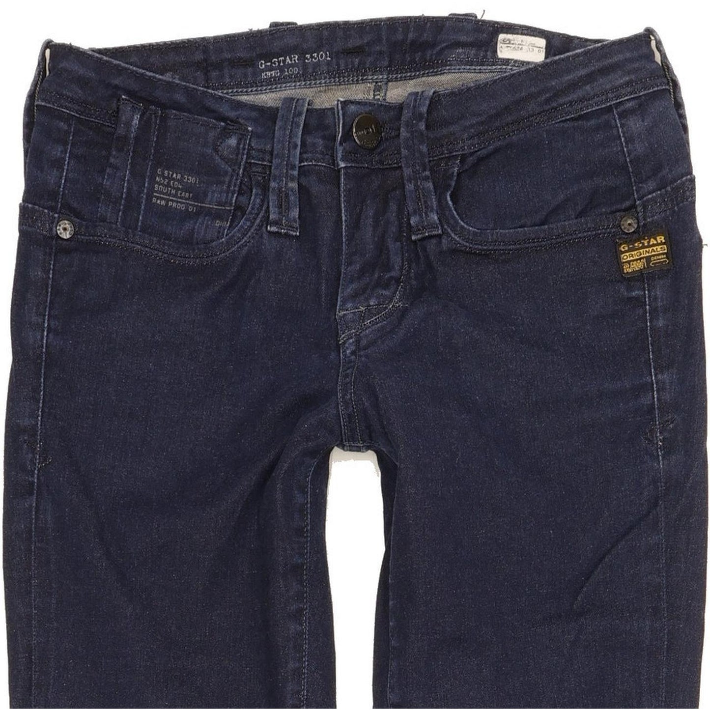 G-Star Elect Women Navy Skinny Slim Stretch Leggings W25 L32