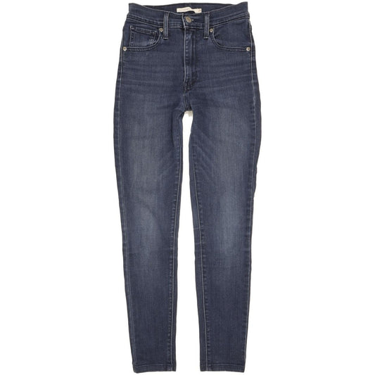 Levi's Mile Women Blue Skinny Slim Stretch Jeans W25 L28