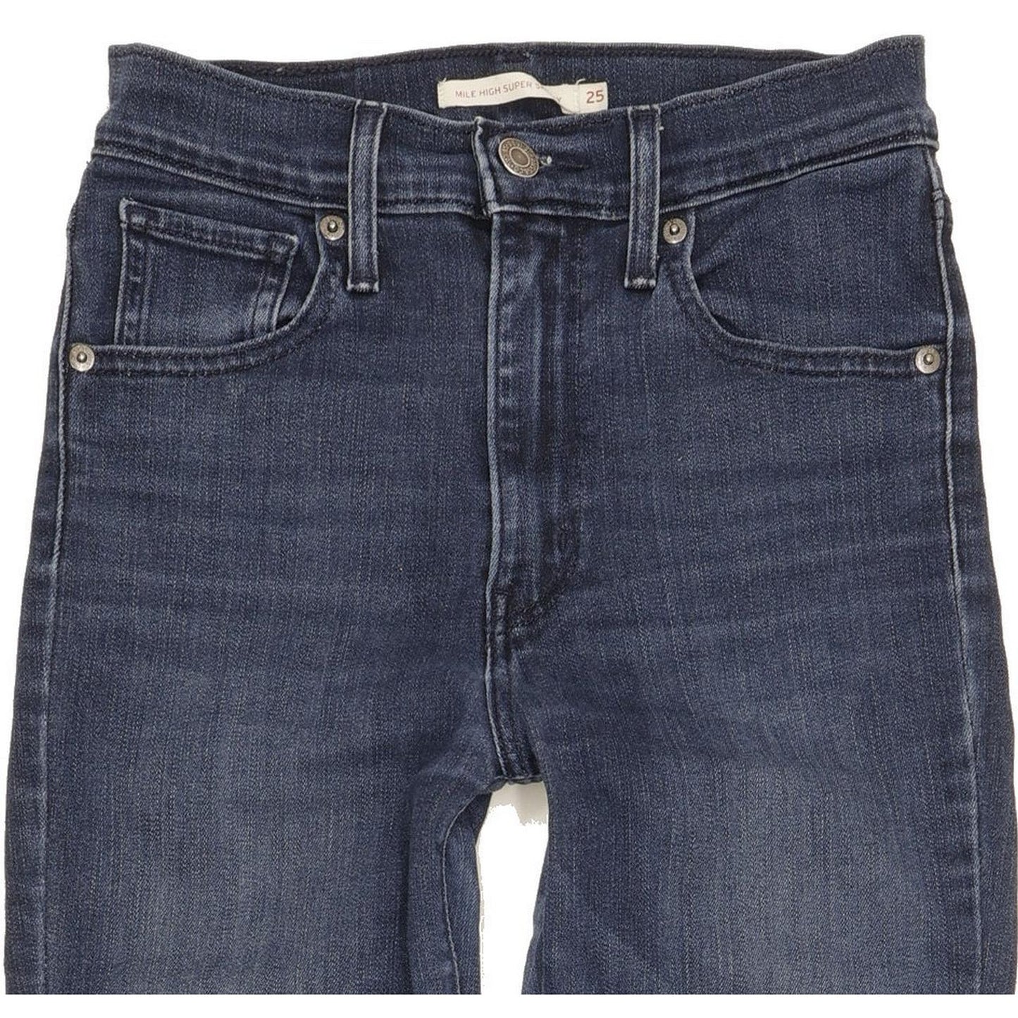 Levi's Mile Women Blue Skinny Slim Stretch Jeans W25 L28