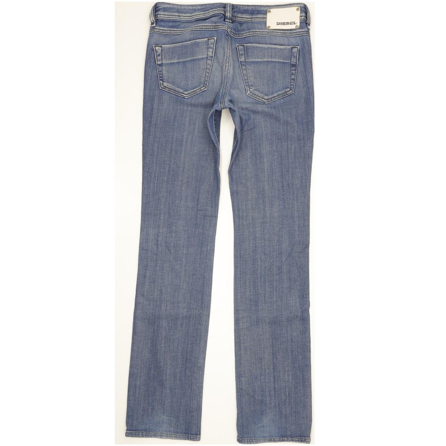 Diesel Rohny 008IG Women Blue Straight Slim Stretch Jeans W28 L32