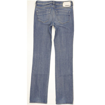 Diesel Rohny 008IG Women Blue Straight Slim Stretch Jeans W28 L32