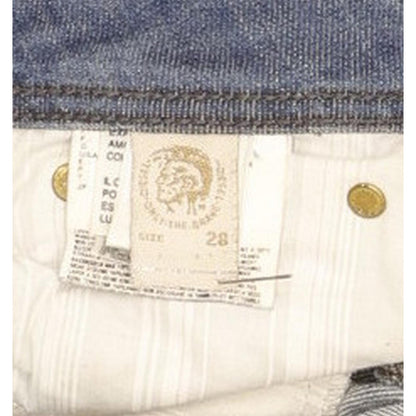 Diesel Rohny 008IG Women Blue Straight Slim Stretch Jeans W28 L32