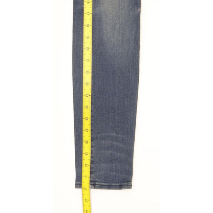 G-Star Lynn Mid Women Blue Skinny Slim Stretch Jeans W25 L32