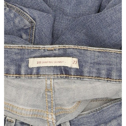 Levi's 311 Shaping Women Blue Skinny Slim Stretch Jeans W27 L29