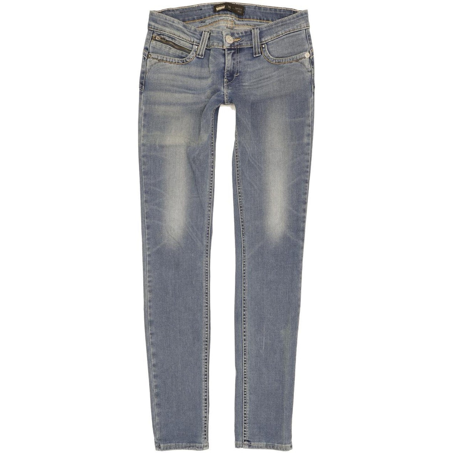 Levi's Revel Slight Curve Women Blue Skinny Slim Stretch Jeans W26 L32
