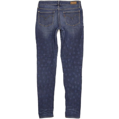 Levi's Slight Curve Women Blue Skinny Slim Stretch Jeans W27 L33