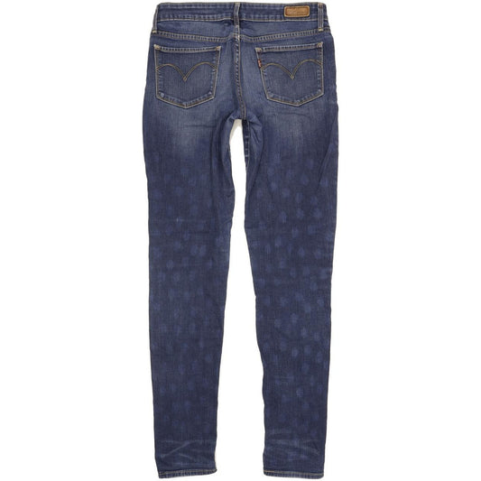 Levi's Slight Curve Women Blue Skinny Slim Stretch Jeans W27 L33
