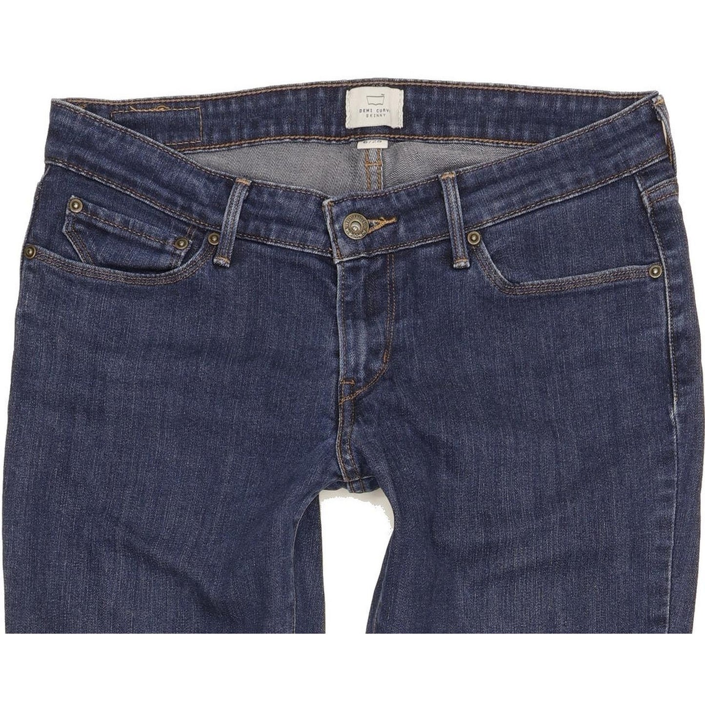 Levi's Demi Curve Women Blue Skinny Slim Stretch Jeans W28 L29