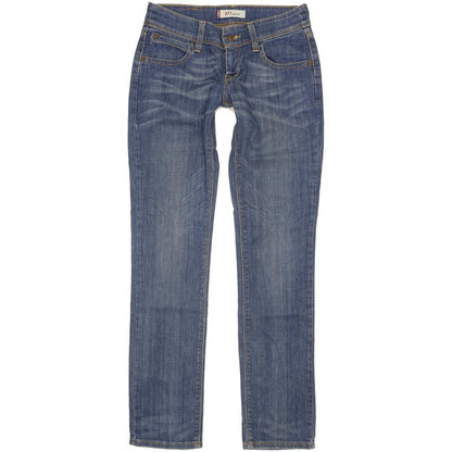 Levi's 571 Women Blue Straight Slim Stretch Jeans W28 L31