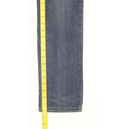 Levi's 571 Women Blue Straight Slim Stretch Jeans W28 L31