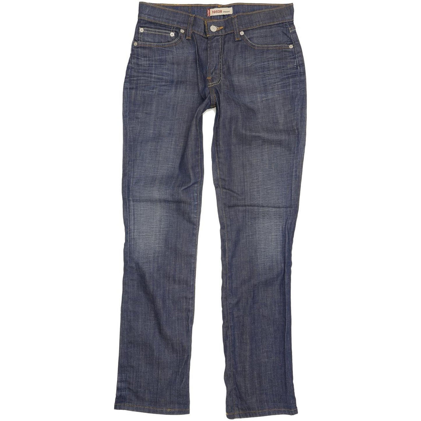 Levi's 528 Women Blue Straight Slim Stretch Jeans W30 L32