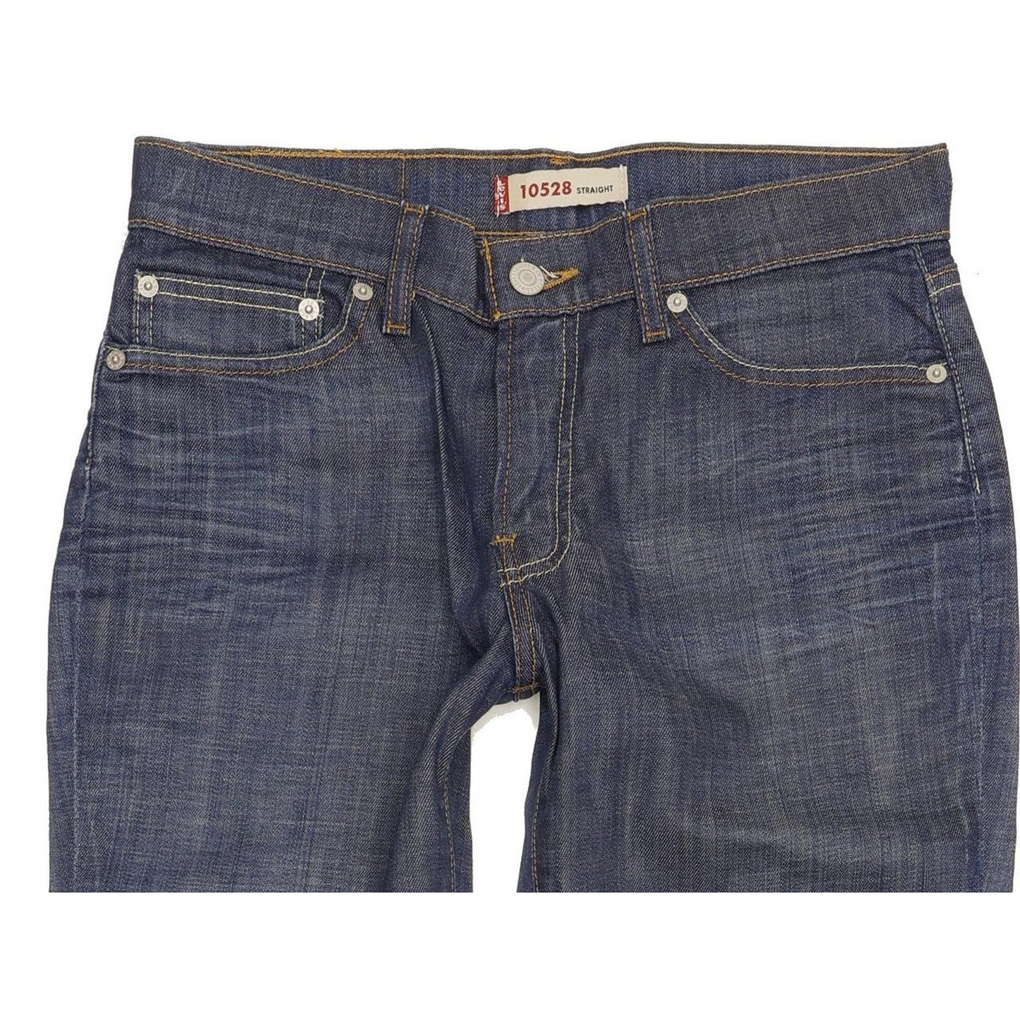 Levi's 528 Women Blue Straight Slim Stretch Jeans W30 L32