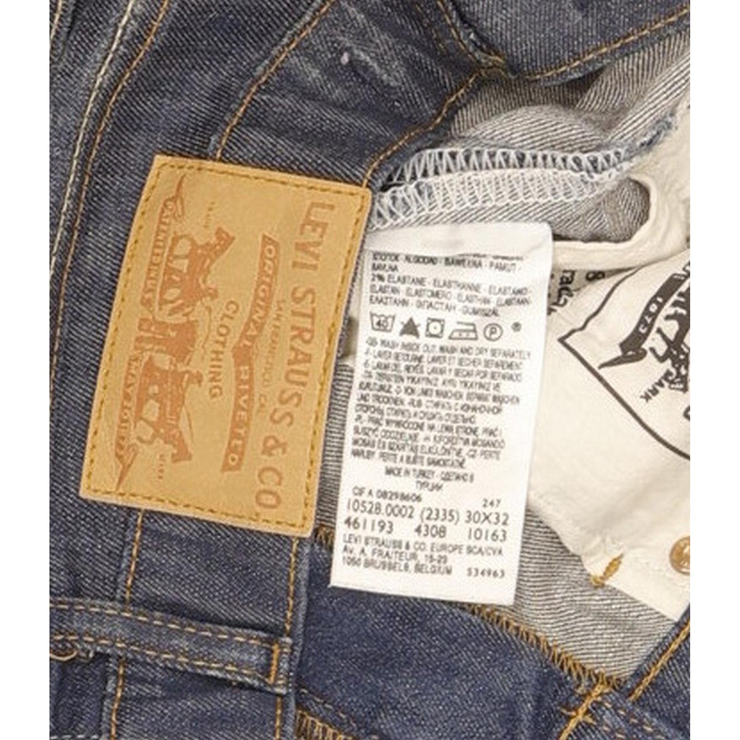 Levi's 528 Women Blue Straight Slim Stretch Jeans W30 L32