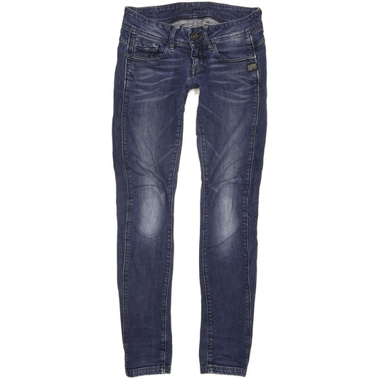 G-Star Midge Cody Women Blue Skinny Slim Stretch Jeans W26 L32