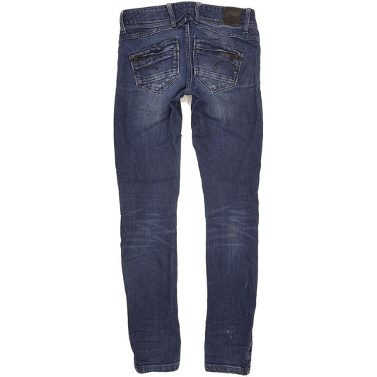 G-Star Midge Cody Women Blue Skinny Slim Stretch Jeans W26 L32