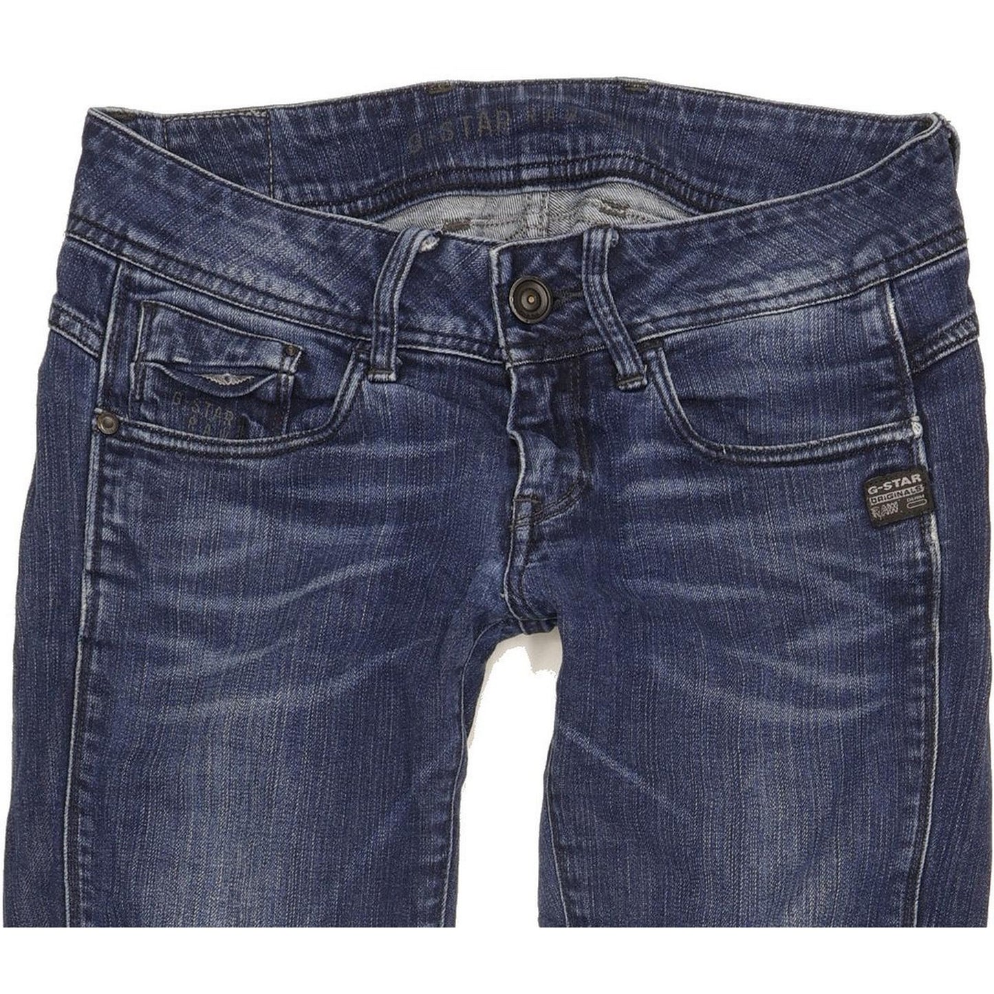 G-Star Midge Cody Women Blue Skinny Slim Stretch Jeans W26 L32