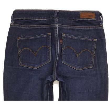 Levi's Demi Curve Women Blue Straight Classic Stretch Jeans W25 L29