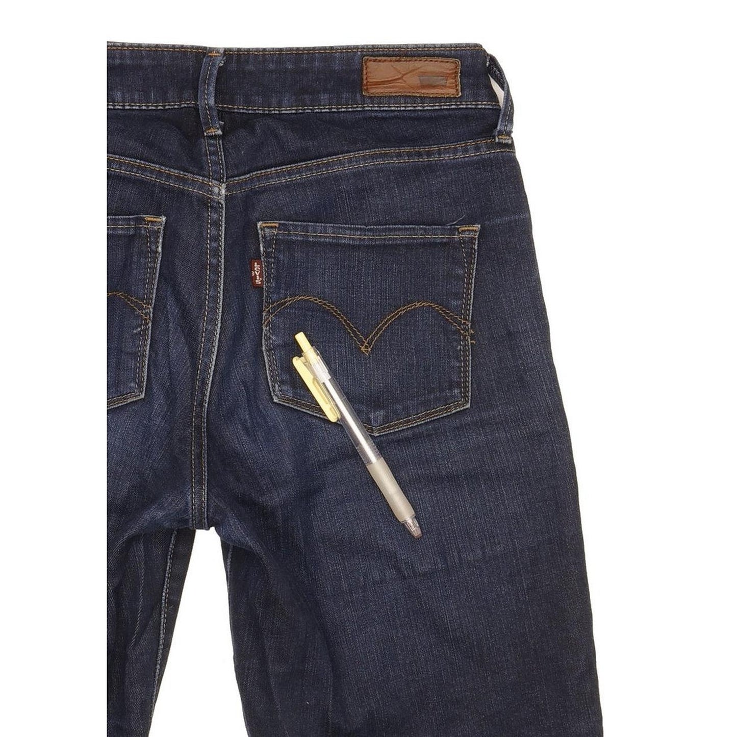Levi's Demi Curve Women Blue Straight Classic Stretch Jeans W25 L29