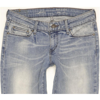 Levi's Demi Curve Women Blue Skinny Slim Stretch Jeans W26 L29