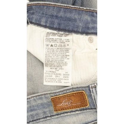 Levi's Demi Curve Women Blue Skinny Slim Stretch Jeans W26 L29