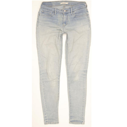 Diesel 710 Super Women Blue Skinny Slim Stretch Jeans W28 L29