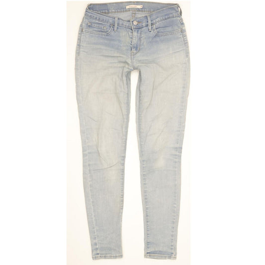 Diesel 710 Super Women Blue Skinny Slim Stretch Jeans W28 L29
