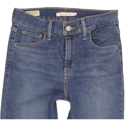 Levi's 720 Super Women Blue Skinny Slim Stretch Jeans W26 L30