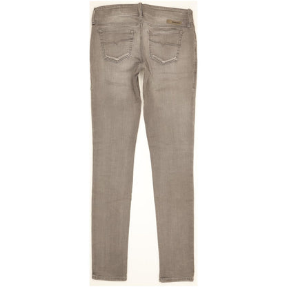 Diesel Grupee Women Grey Skinny Slim Stretch Jeans W27 L32