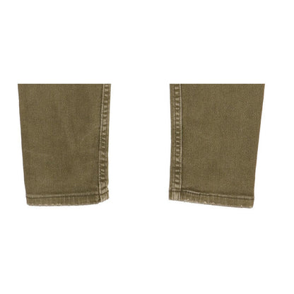 Levi's 535 Super Women Khaki Skinny Slim Stretch Jeans W27 L29
