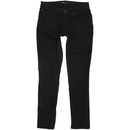 Levi's Bold Curve Women Black Straight Slim Stretch Jeans W30 L29