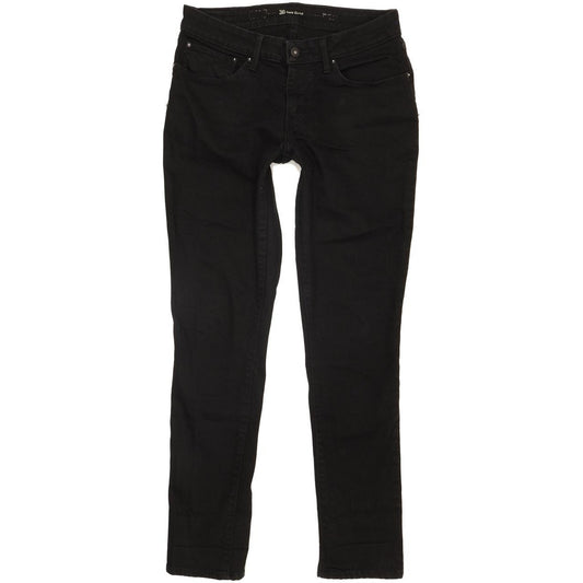 Levi's Bold Curve Women Black Straight Slim Stretch Jeans W30 L29
