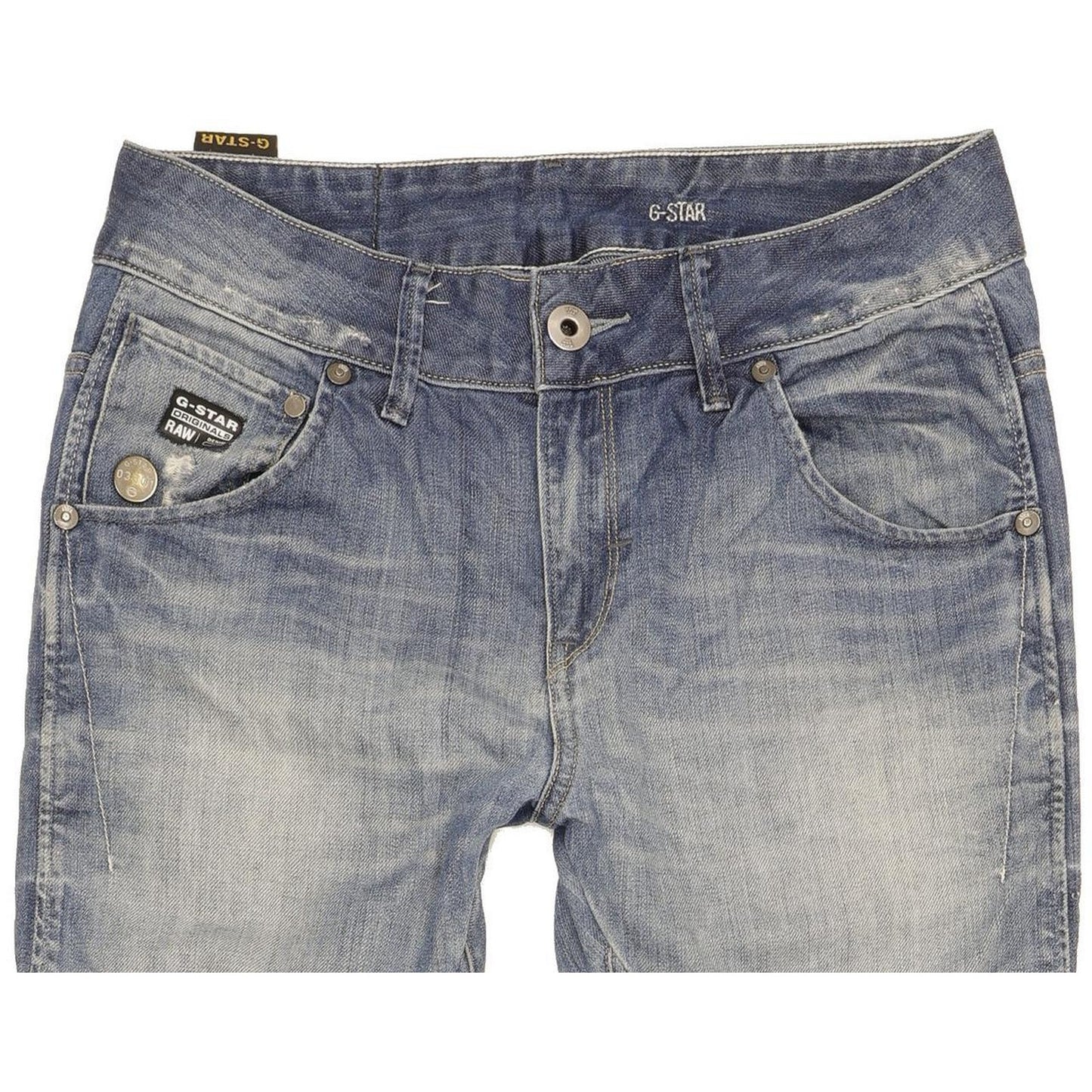 G-Star Arc 3D Women Blue Tapered Loose Jeans W24 L32