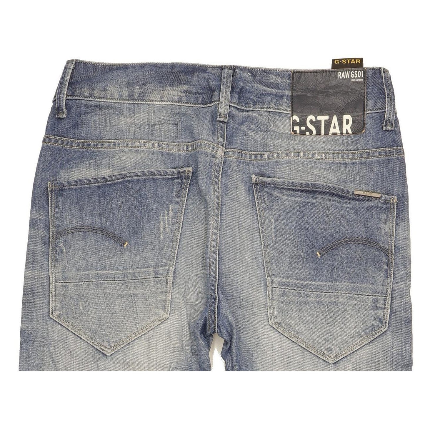 G-Star Arc 3D Women Blue Tapered Loose Jeans W24 L32