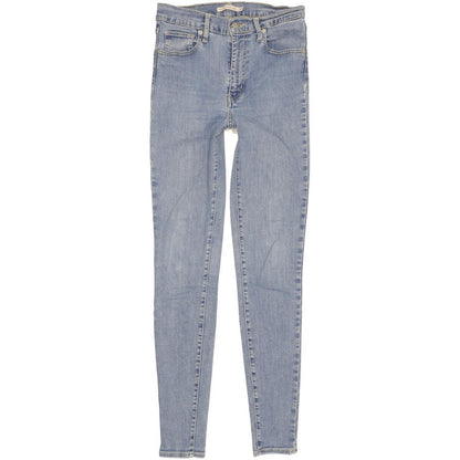 Levi's Mile Blue Skinny Slim Stretch Jeans High Waisted W28 L32