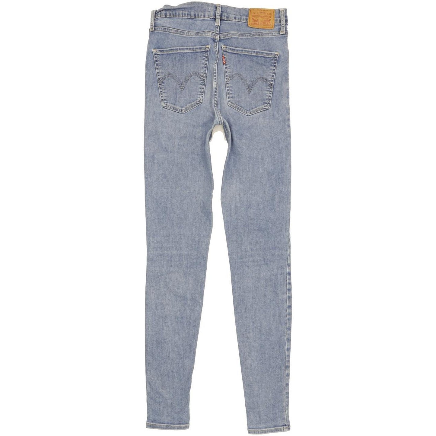 Levi's Mile Blue Skinny Slim Stretch Jeans High Waisted W28 L32
