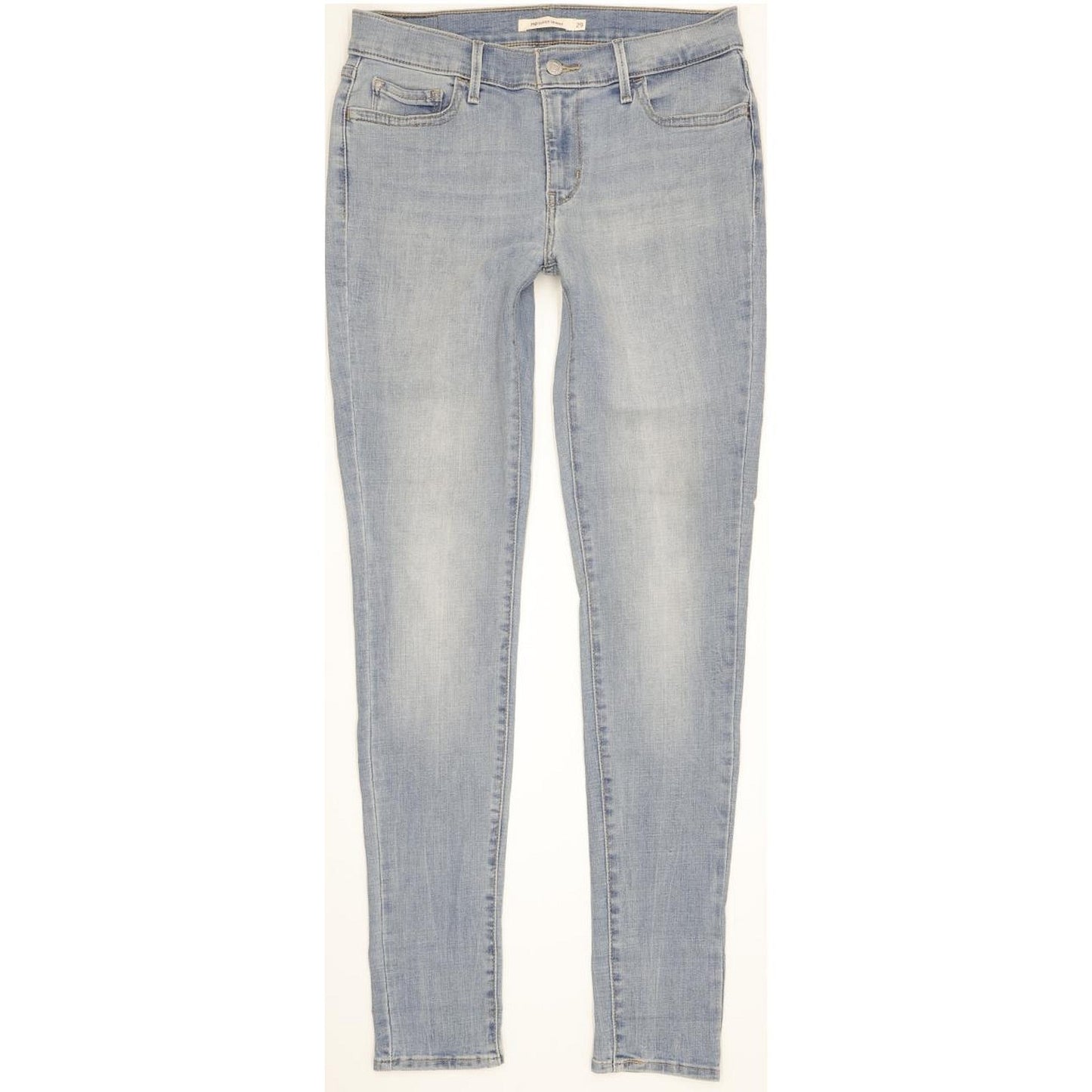 Levi's 710 Super Women Blue Skinny Slim Stretch Jeans W29 L32