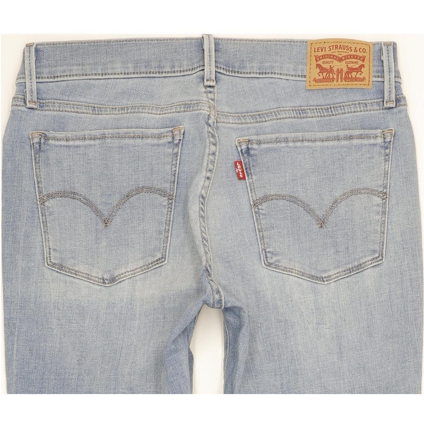Levi's 710 Super Women Blue Skinny Slim Stretch Jeans W29 L32
