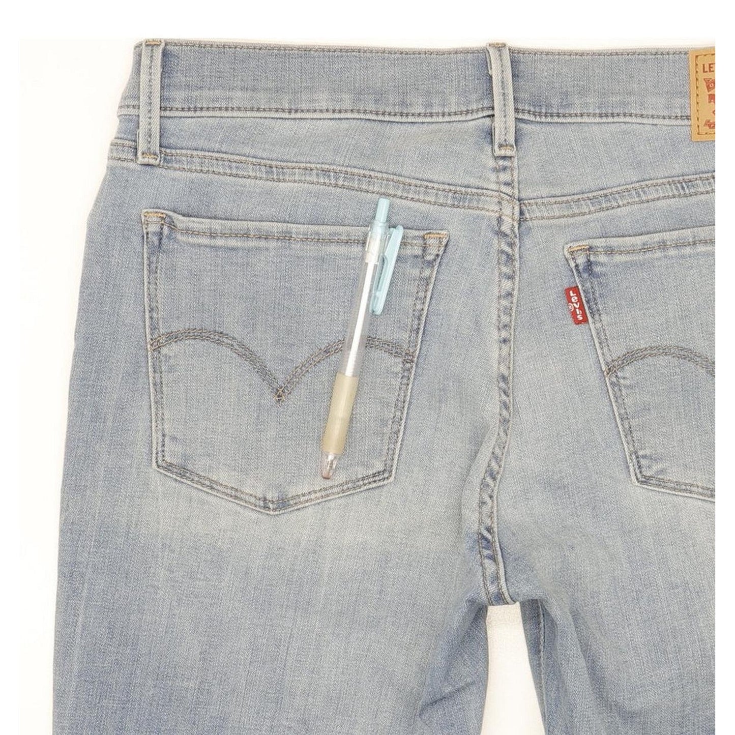 Levi's 710 Super Women Blue Skinny Slim Stretch Jeans W29 L32