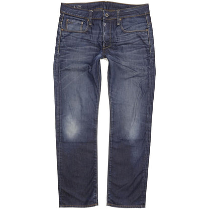 G-Star 3301 Men Blue Straight Regular Jeans W33 L31