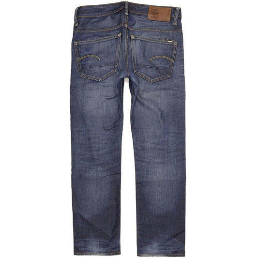 G-Star 3301 Men Blue Straight Regular Jeans W33 L31
