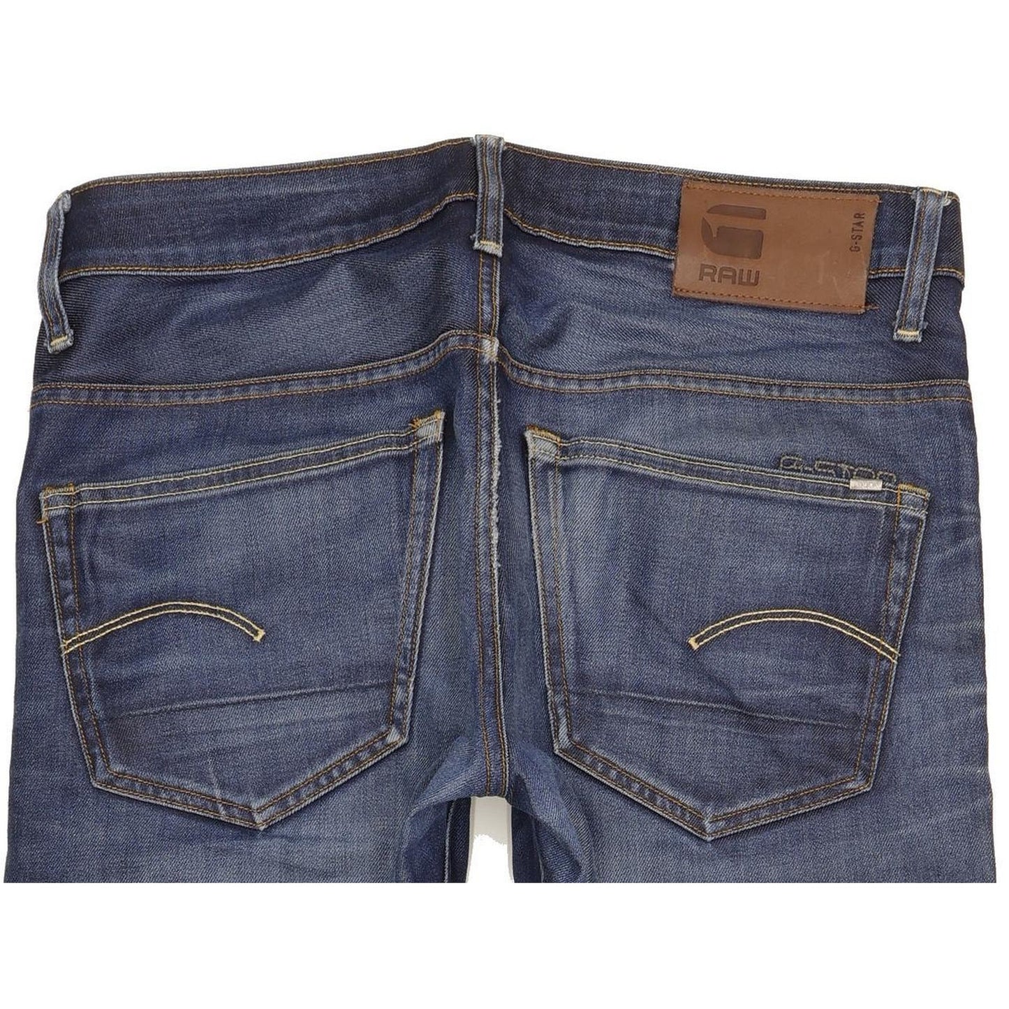 G-Star 3301 Men Blue Straight Regular Jeans W33 L31