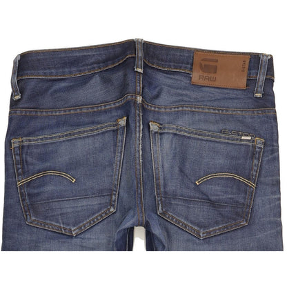 G-Star 3301 Men Blue Straight Regular Jeans W33 L31